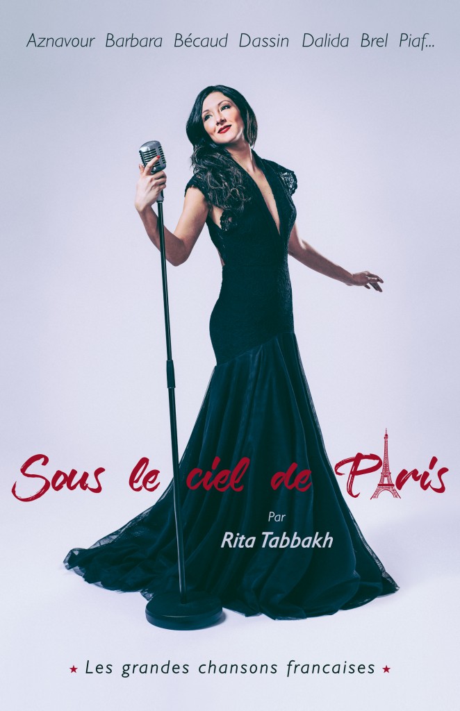 Rita Tabbakh chante les grandes chansons françaises dans son spectacle Sous le Ciel de Paris